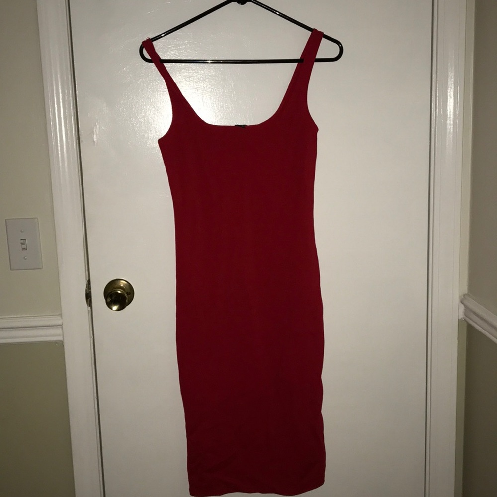 Knit Red Dress!